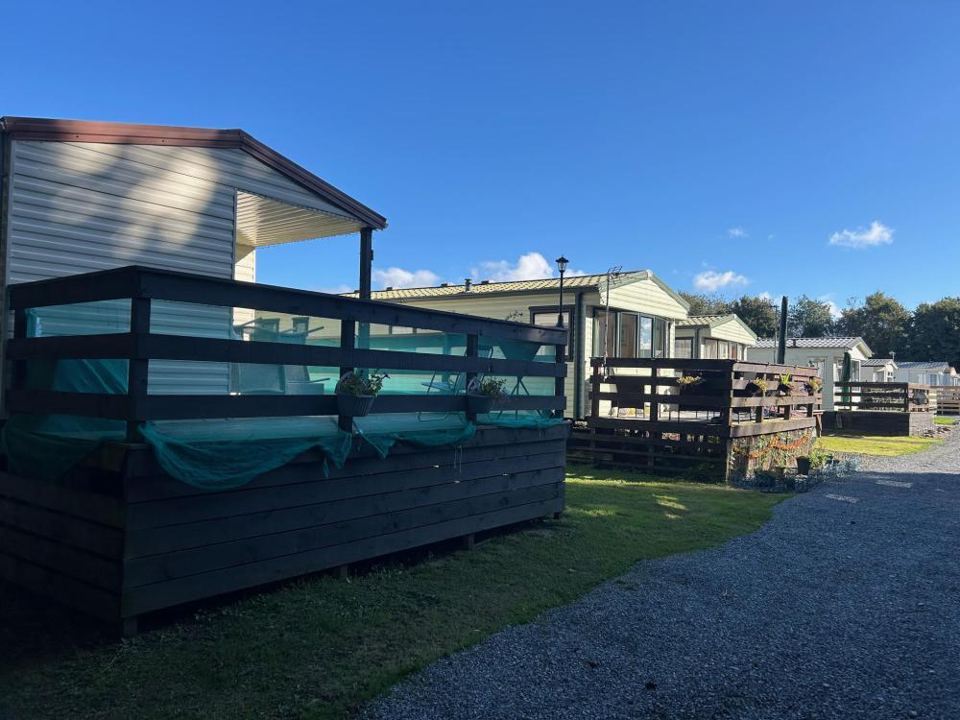 Holiday home with decked area