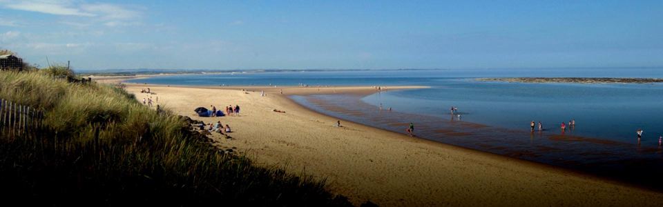 Druridge Bay from the dunes