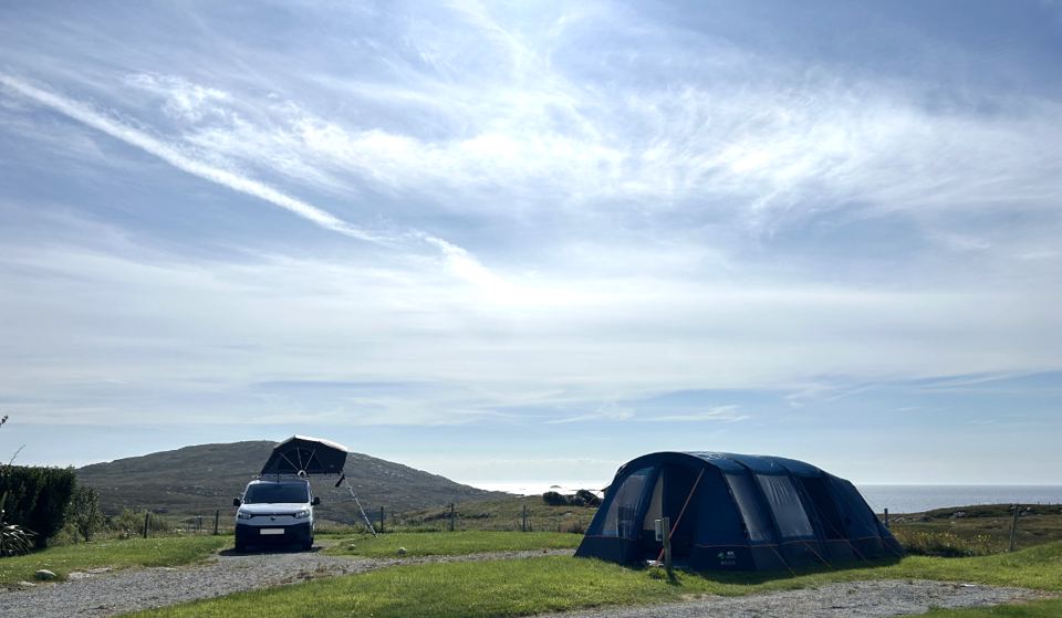 Tent and campervan pitches
