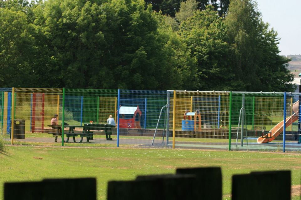 Children's play park next door