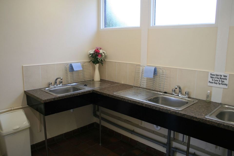 Dishwashing sinks