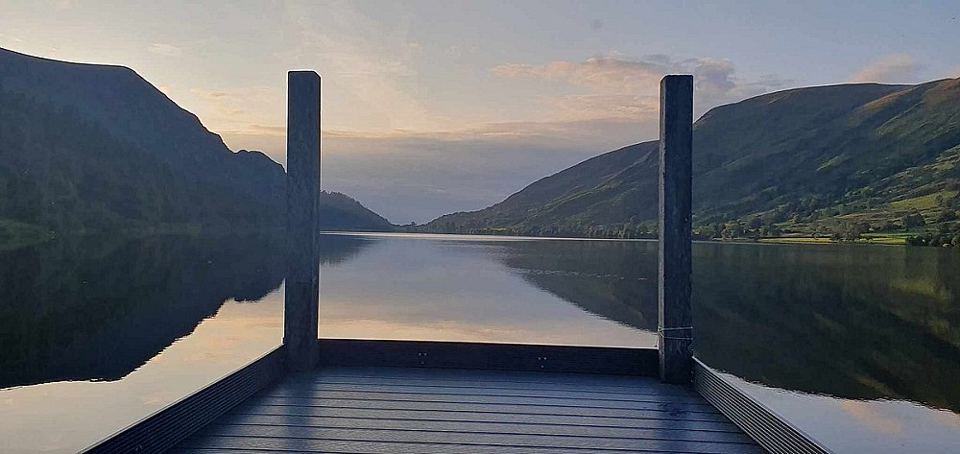 Jetty on the lake