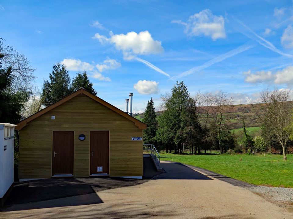 Timber toilet block