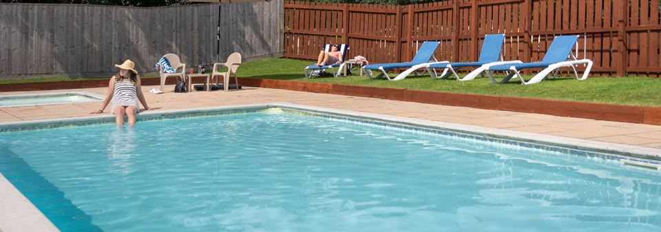 Outdoor swimming pool