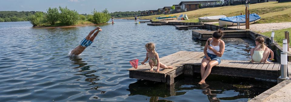 Jetty on the lake