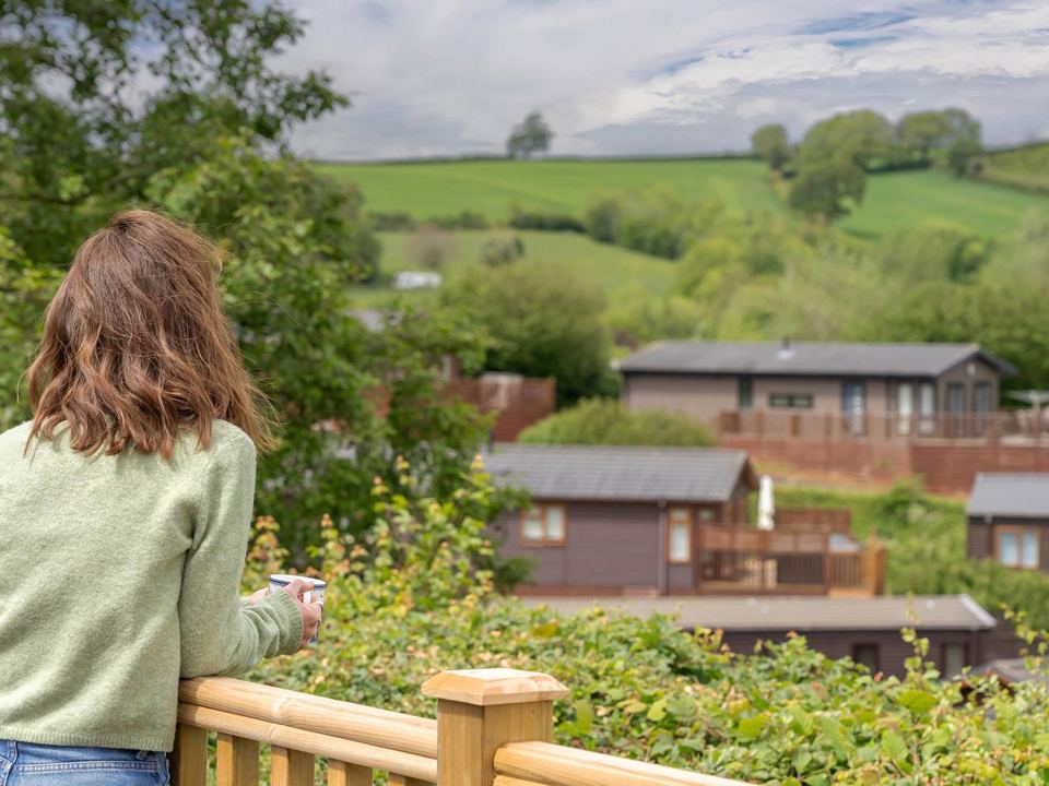 Lodges across the valley