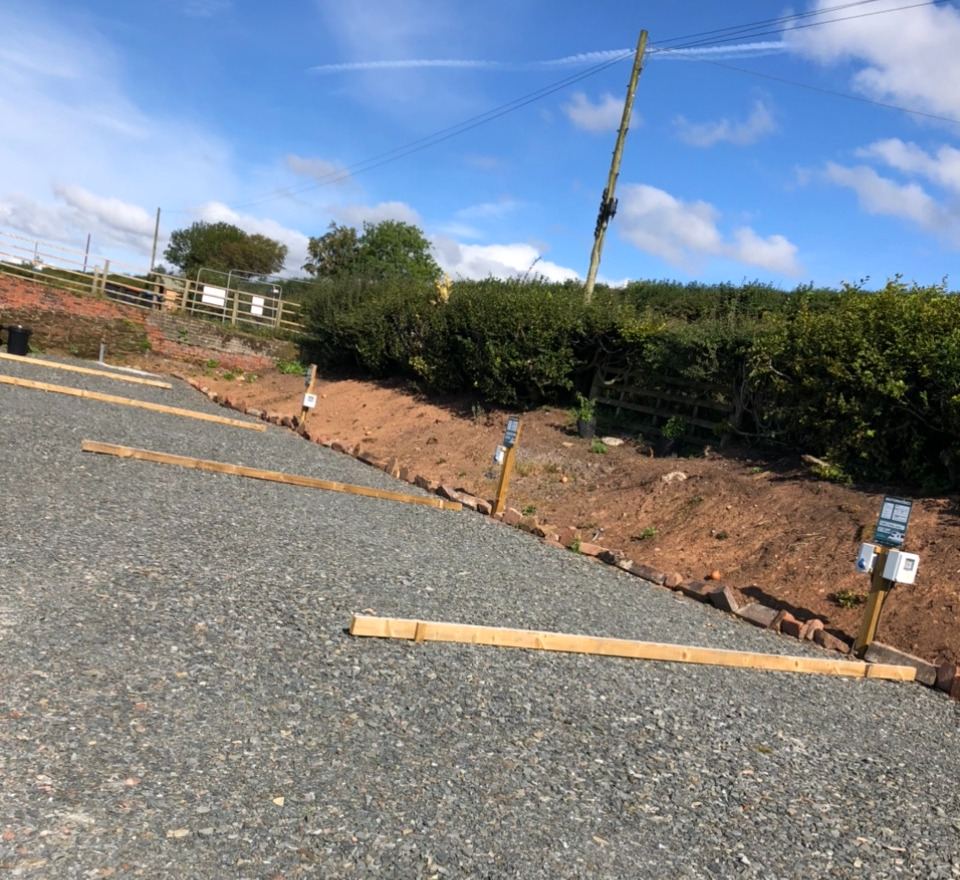 New gravel pitches