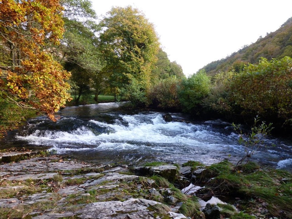 Waterfall on the stream