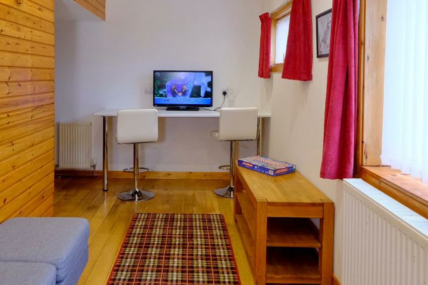 Lounge with desk