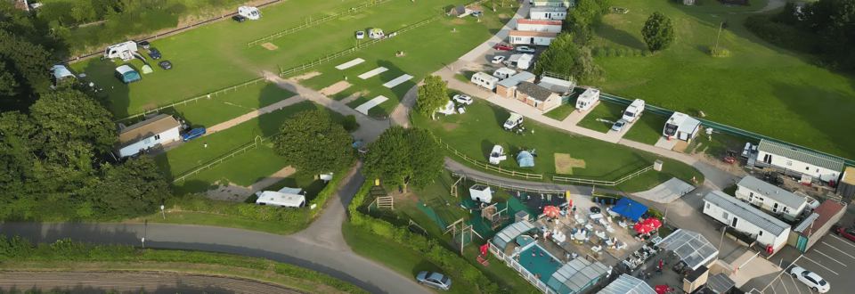 Campsite from above