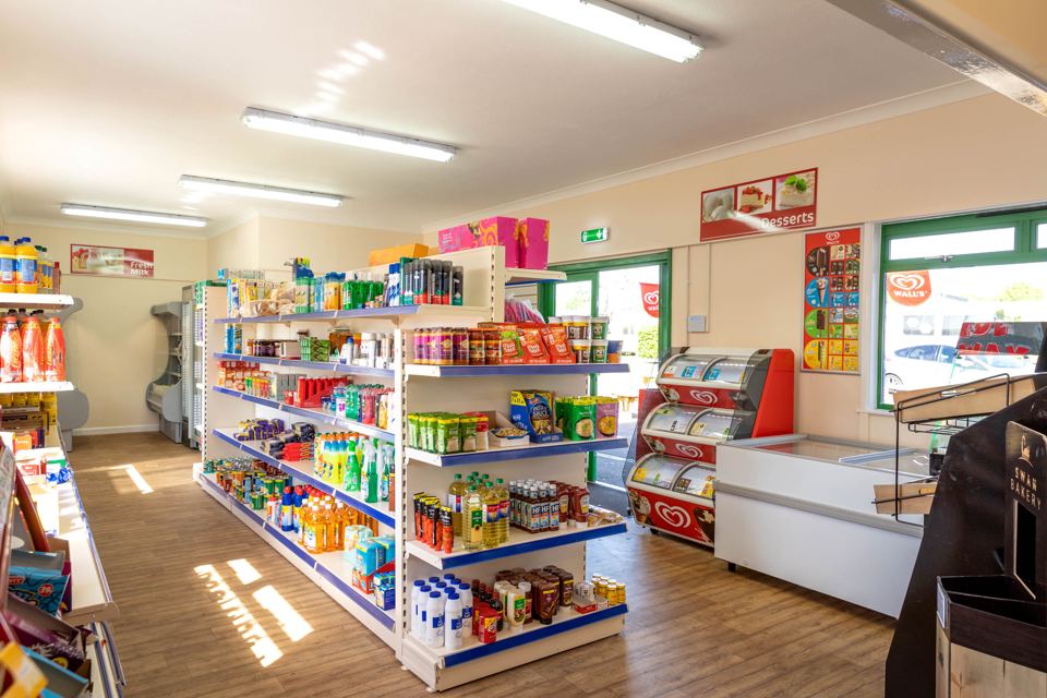On-park shop