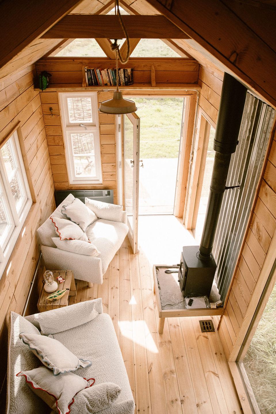 Inside the tiny home