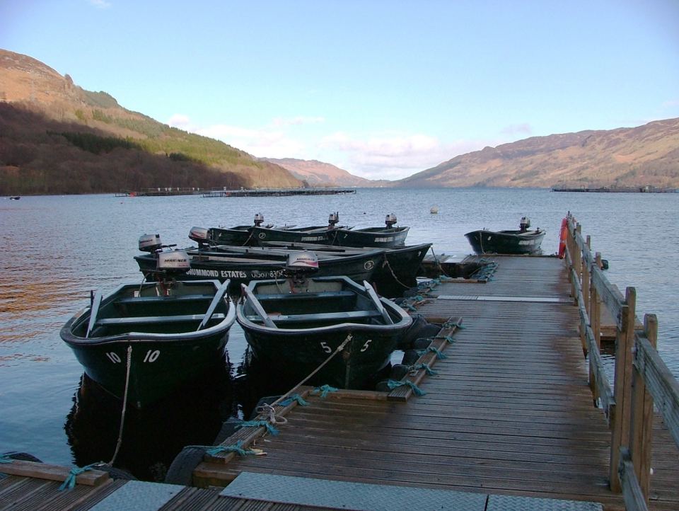 Fishing boats at the jetty