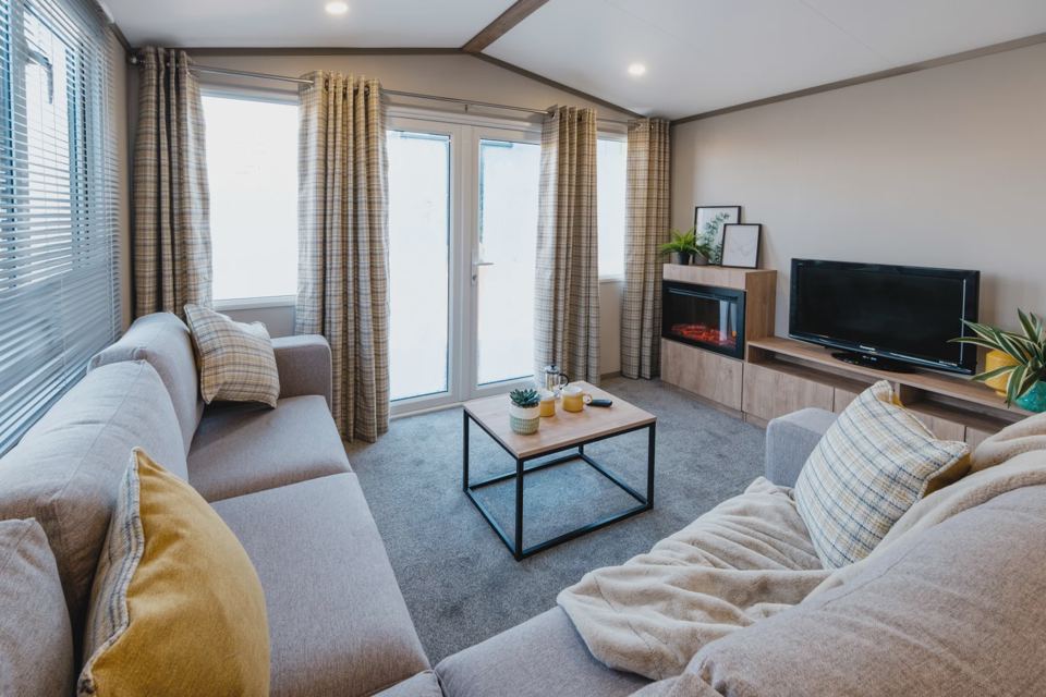 Holiday home living room