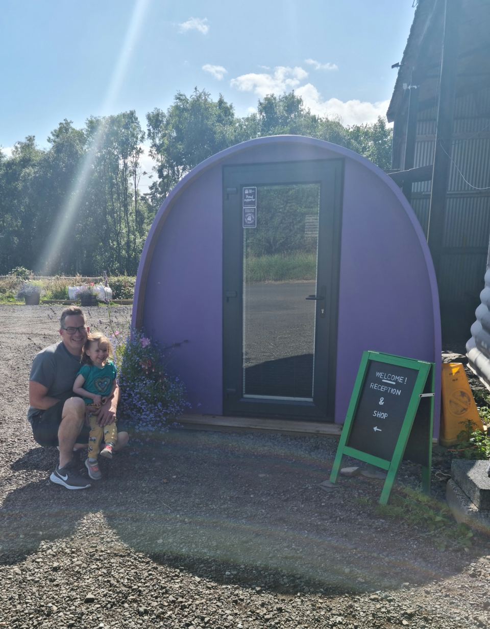 The Purple Pod reception