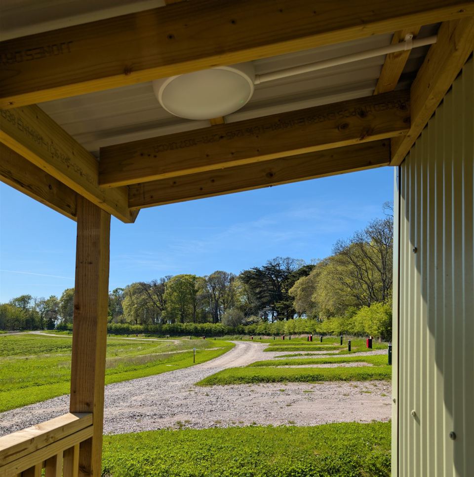 Gravel touring pitches