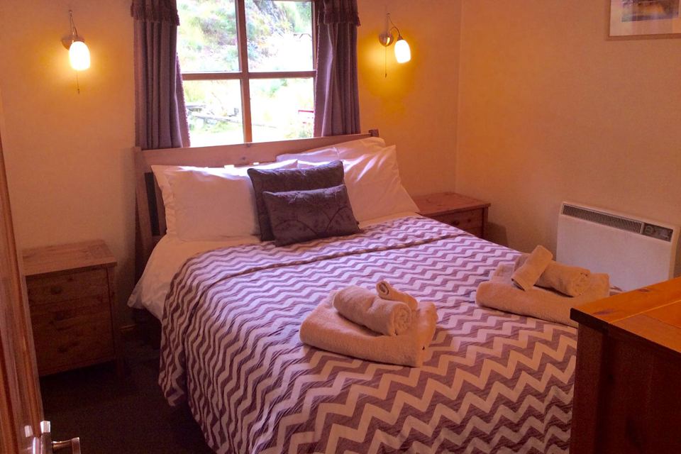 Bedroom with double bed