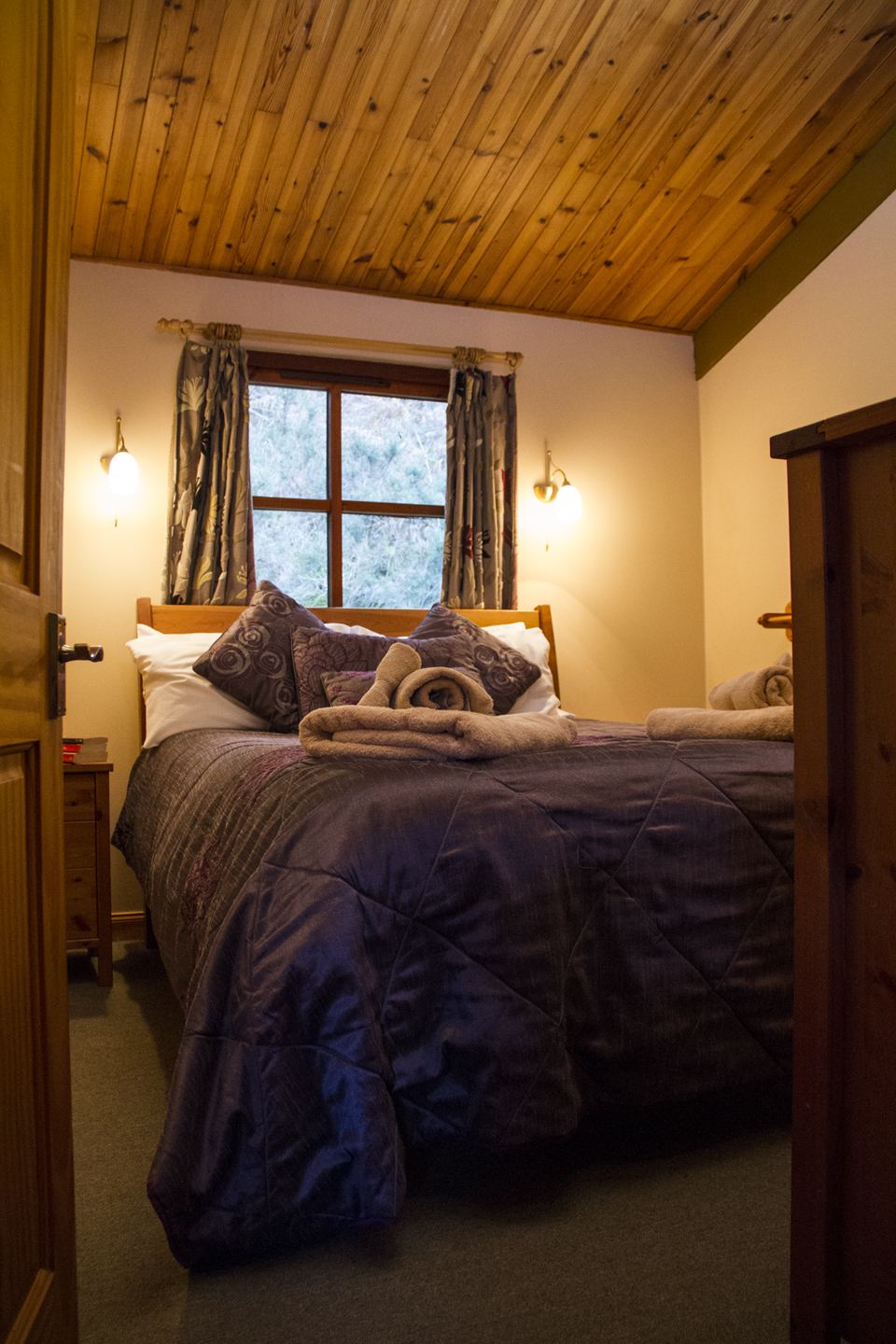 Bedroom in a lodge