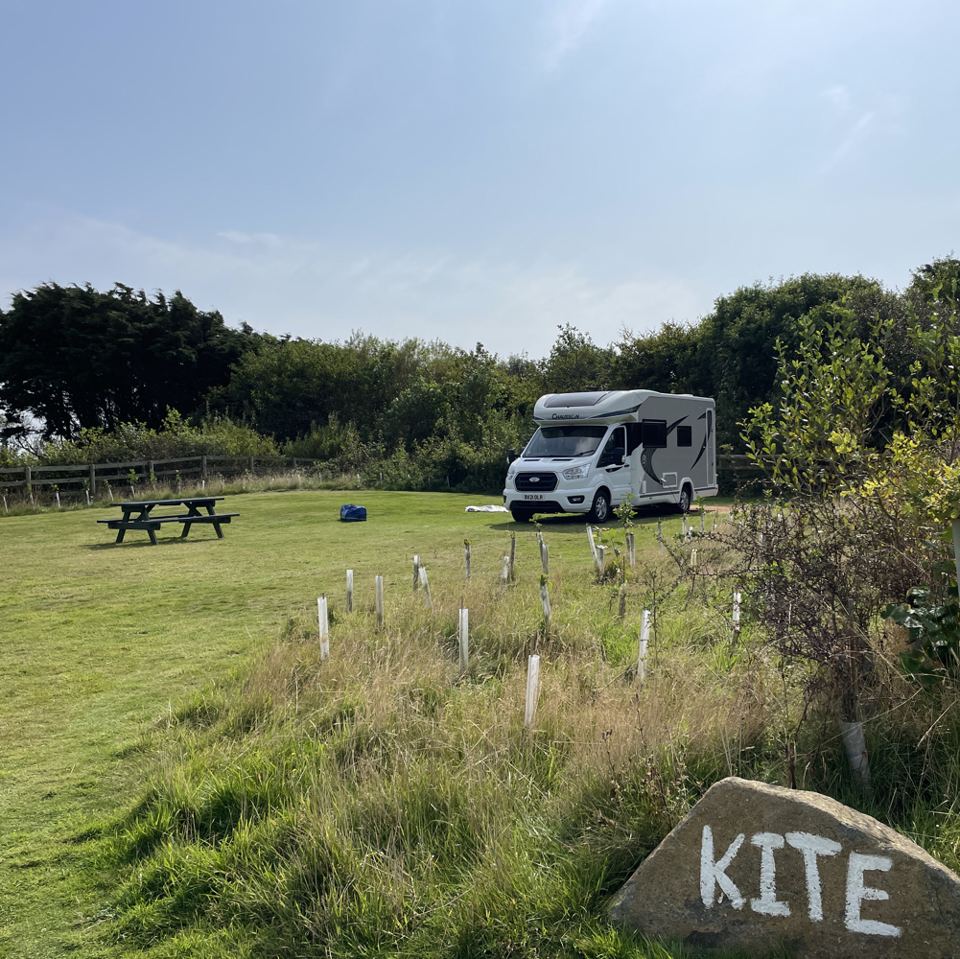 Motorhome pitch Kite