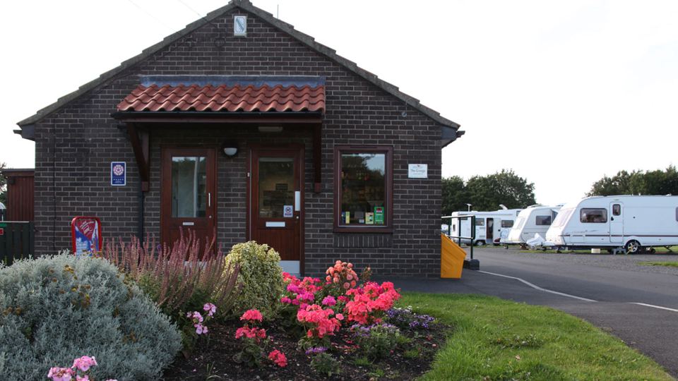 Reception building