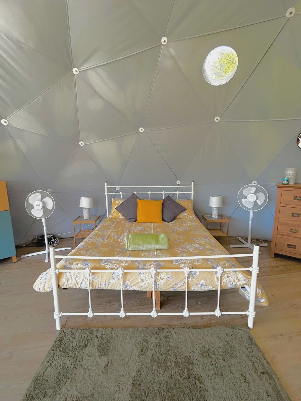 Geodome bedroom
