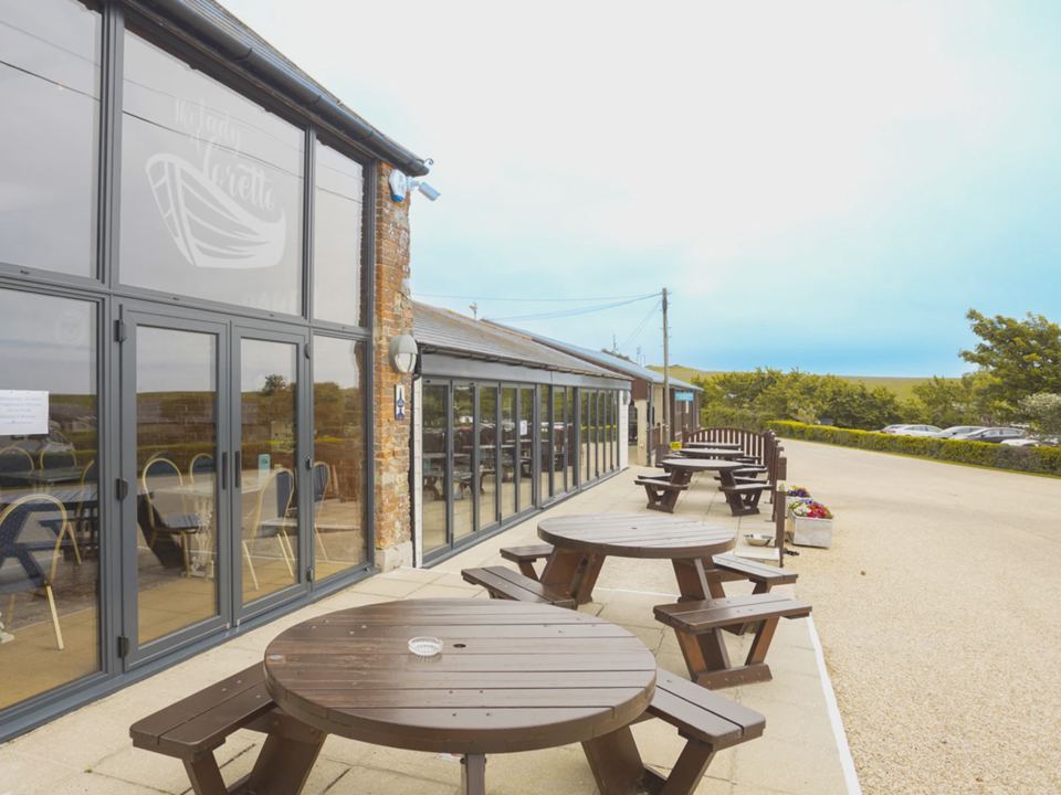 Bar and cafe terrace