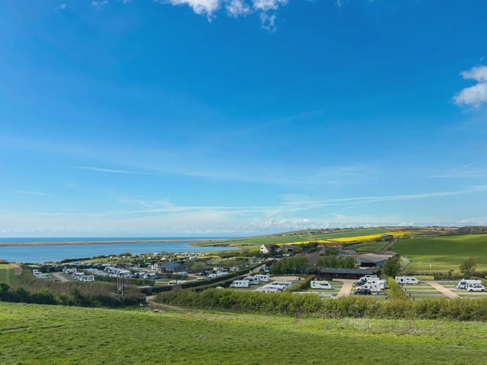Park above the Fleet Lagoon