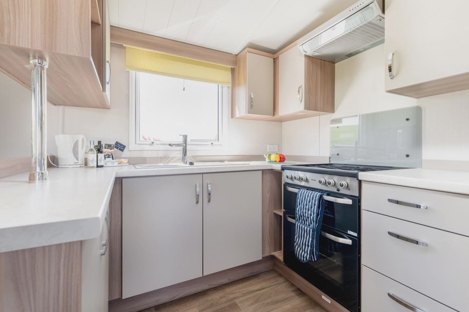 Caravan kitchen