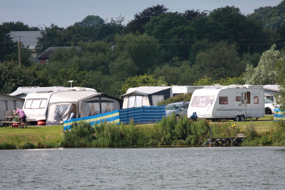 Pitches along the lakeshore