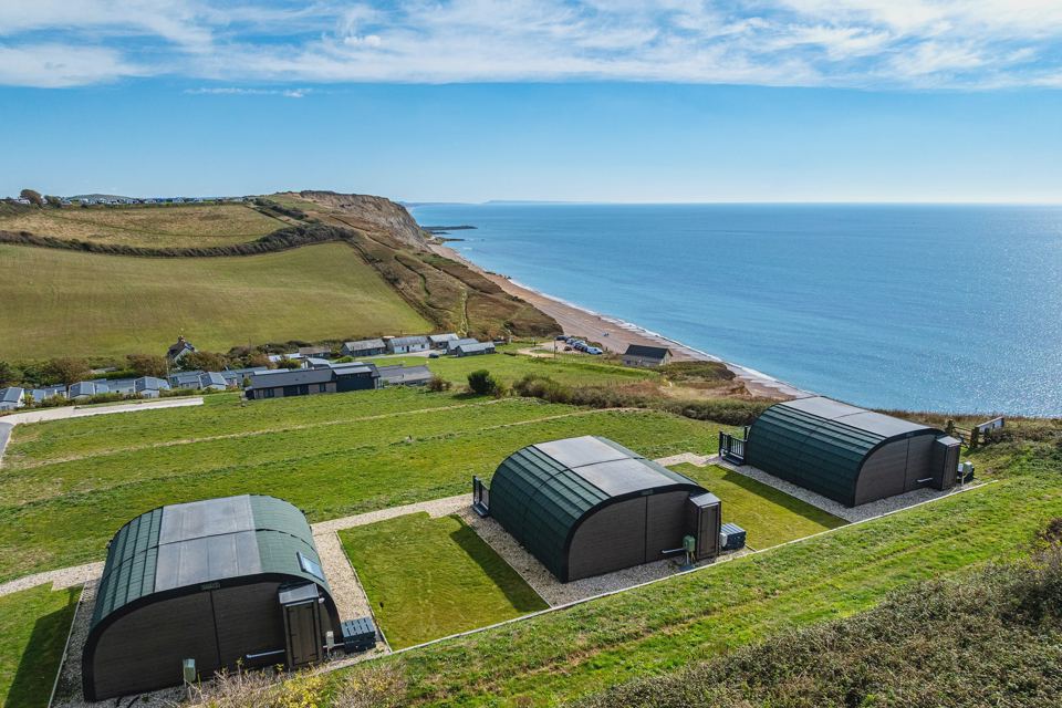 Platinum Pods above the coast