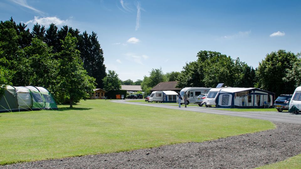 Open grass pitches
