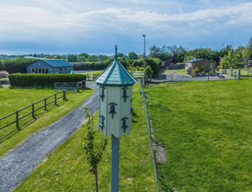 Paths across the farm