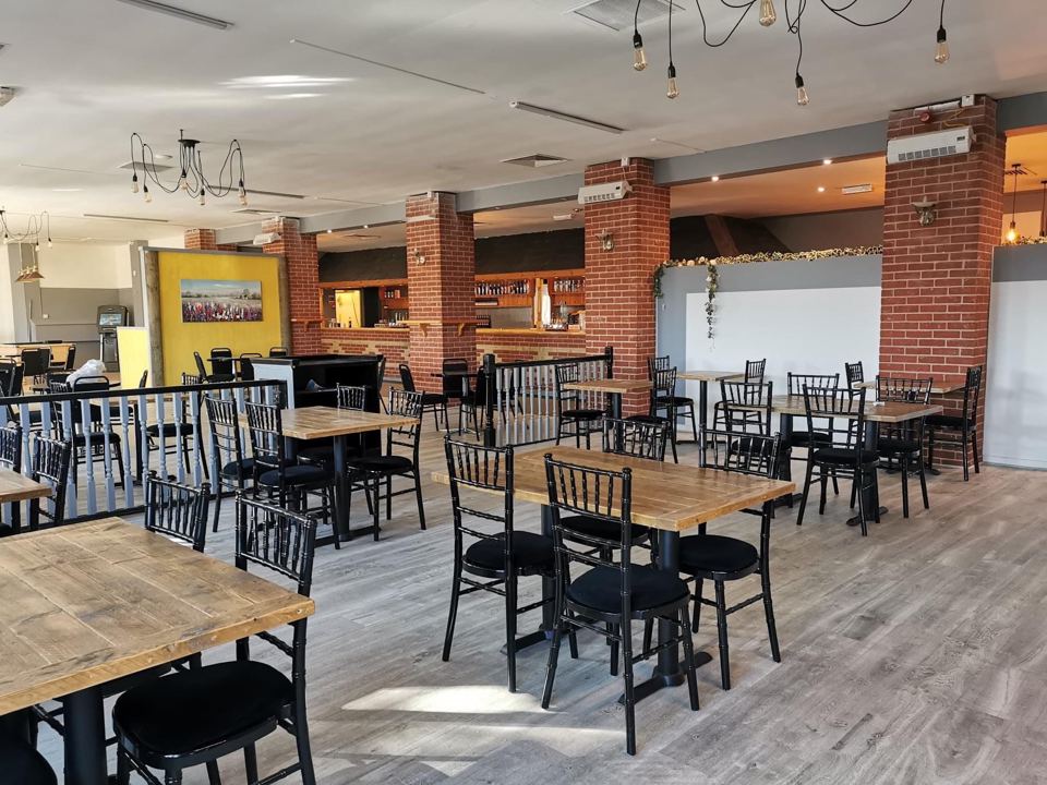 Clubhouse dining area