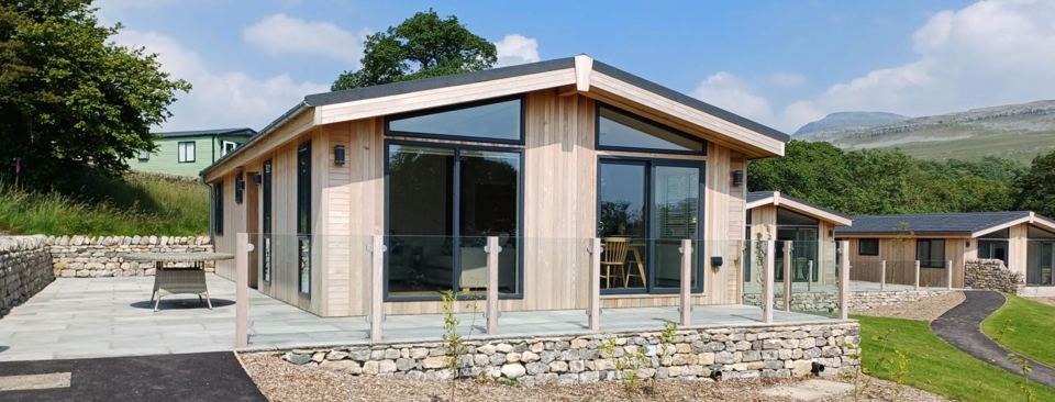 Lodge and decking