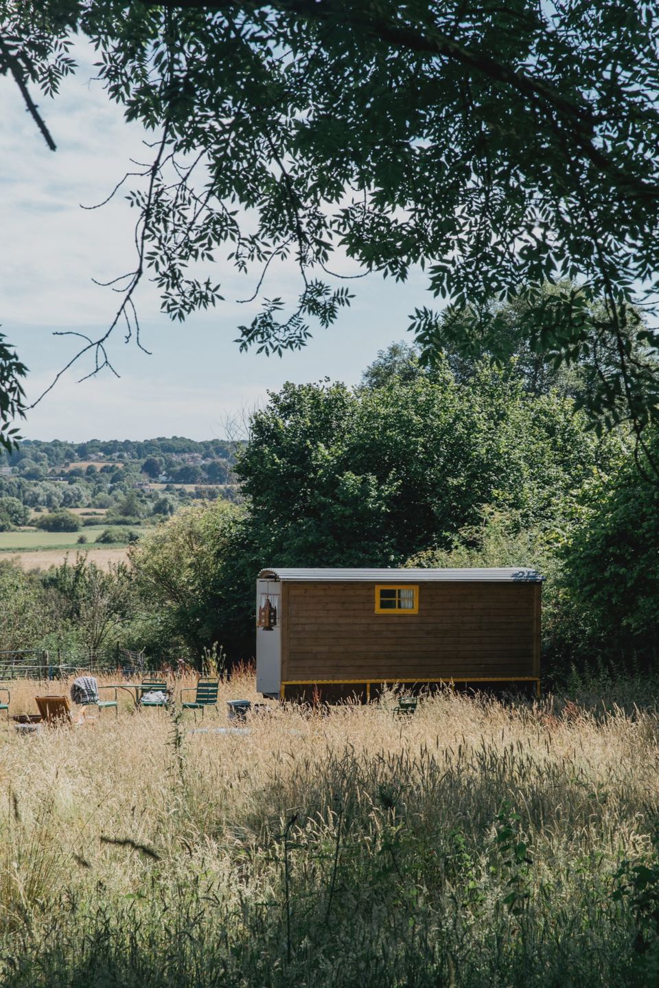 Shepherd's hut above the valley
