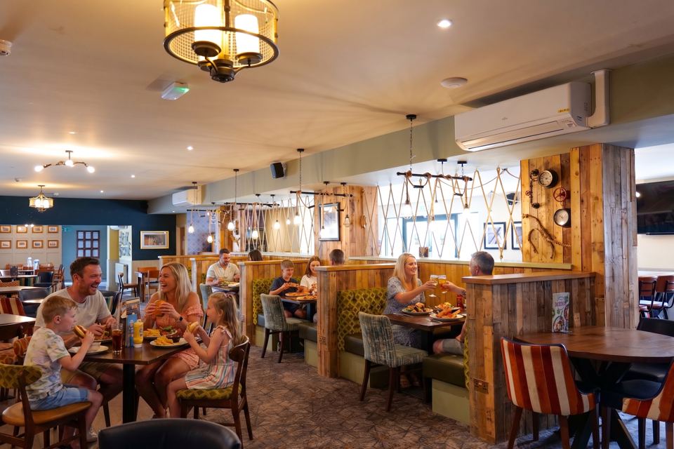 Restaurant and bar