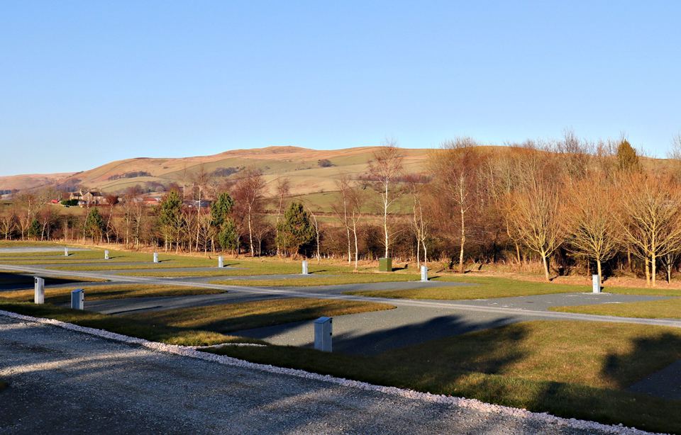 Pitches with fell views