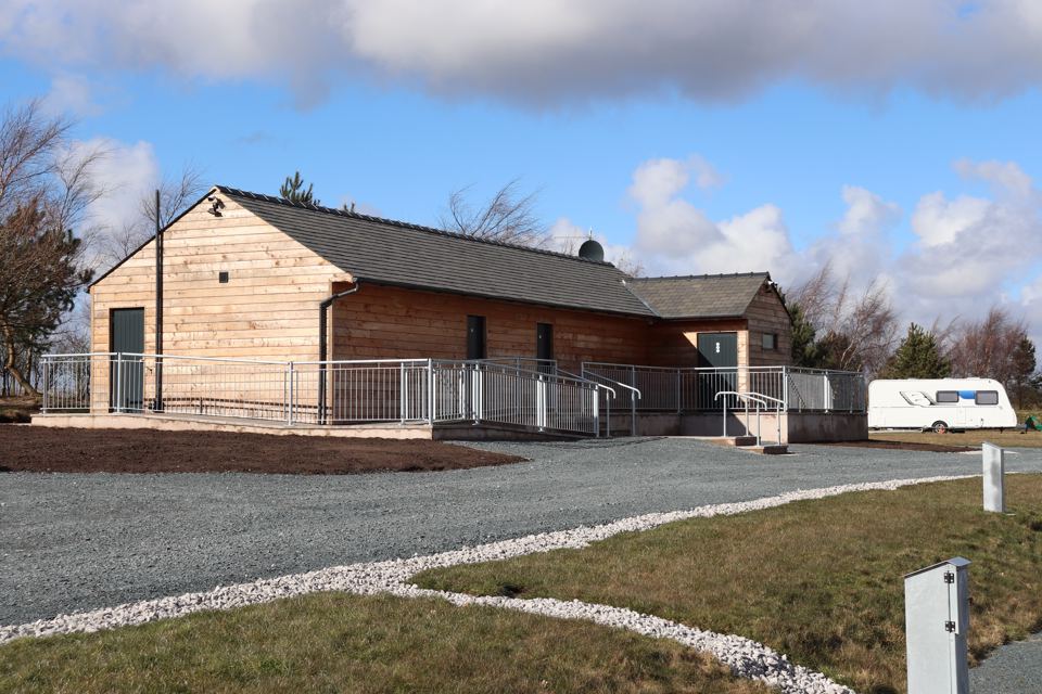 Timber amenity block