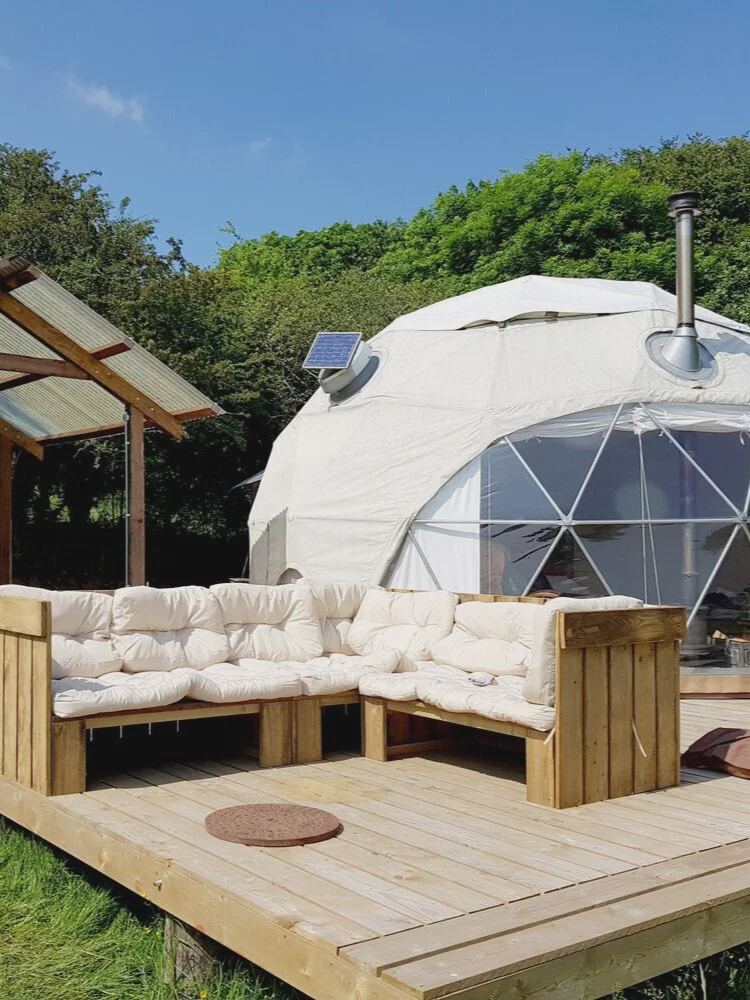 Dome and seating deck
