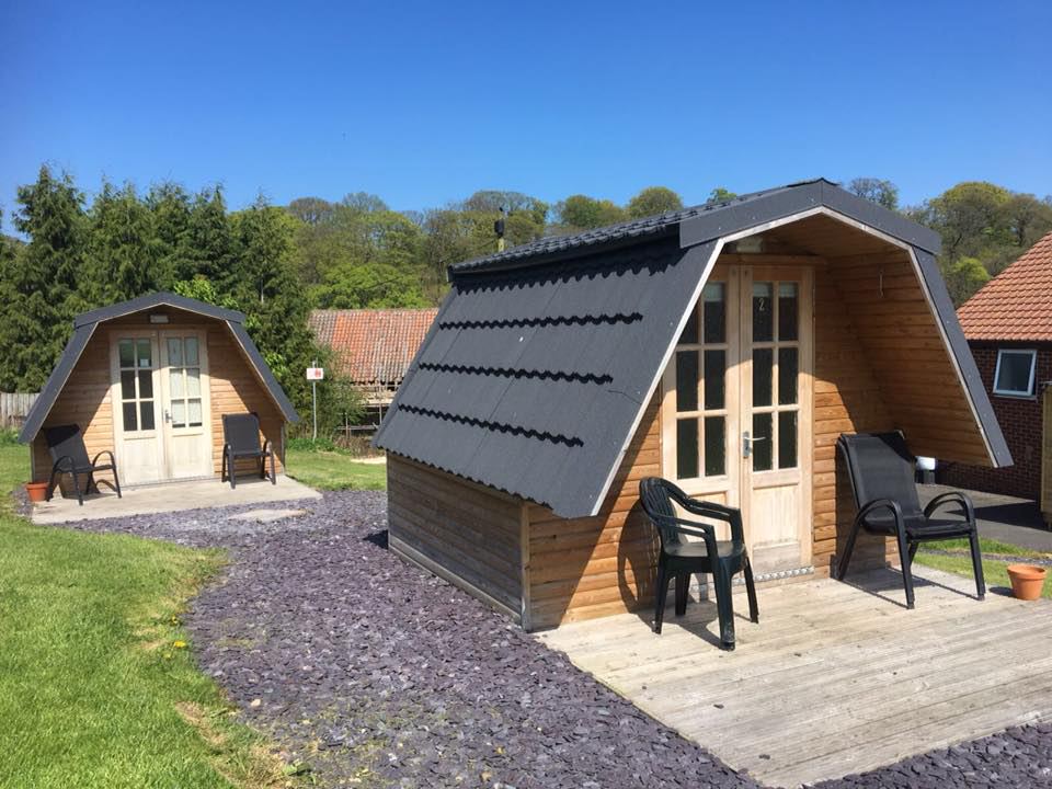 Glamping pods