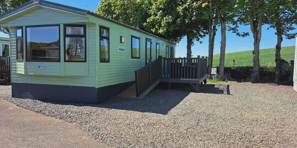 Holiday home static caravan