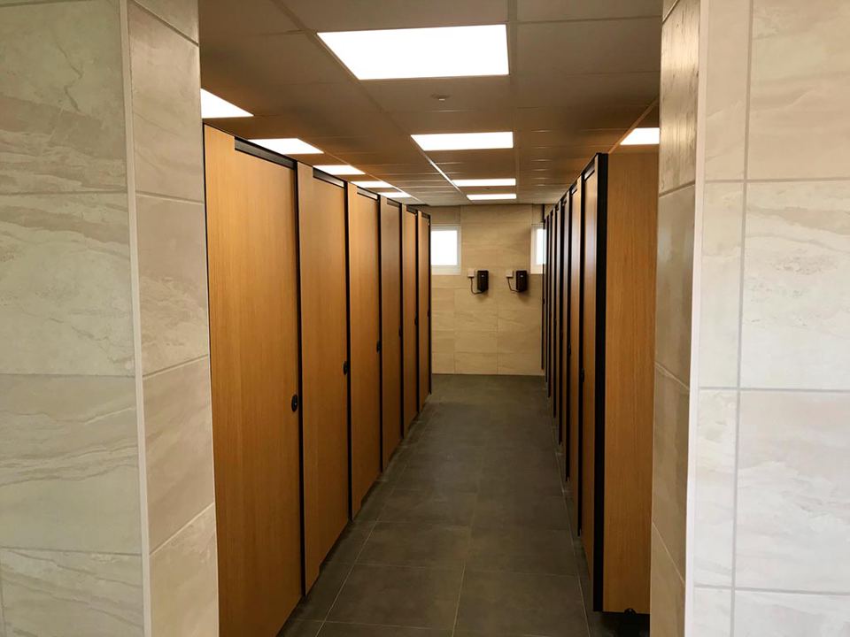 Washroom cubicles