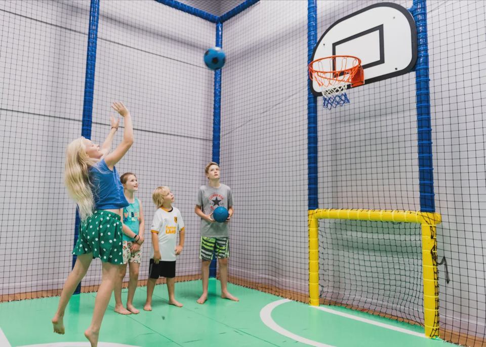 Indoor multi-court