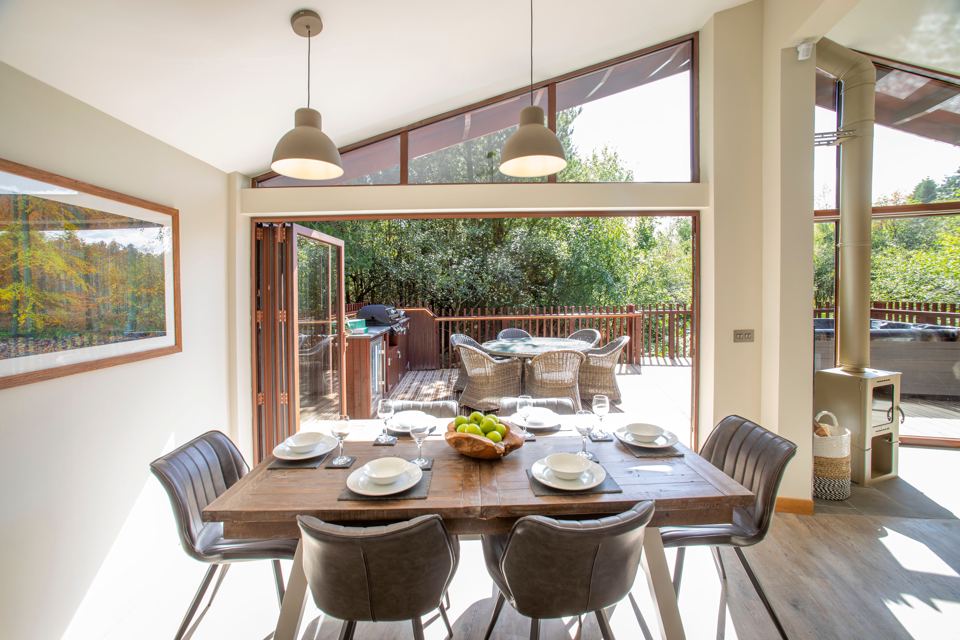 Dining area and deck