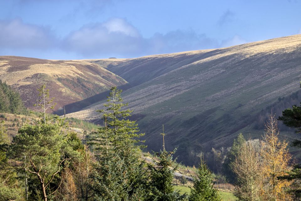 Brecon Beacons valley