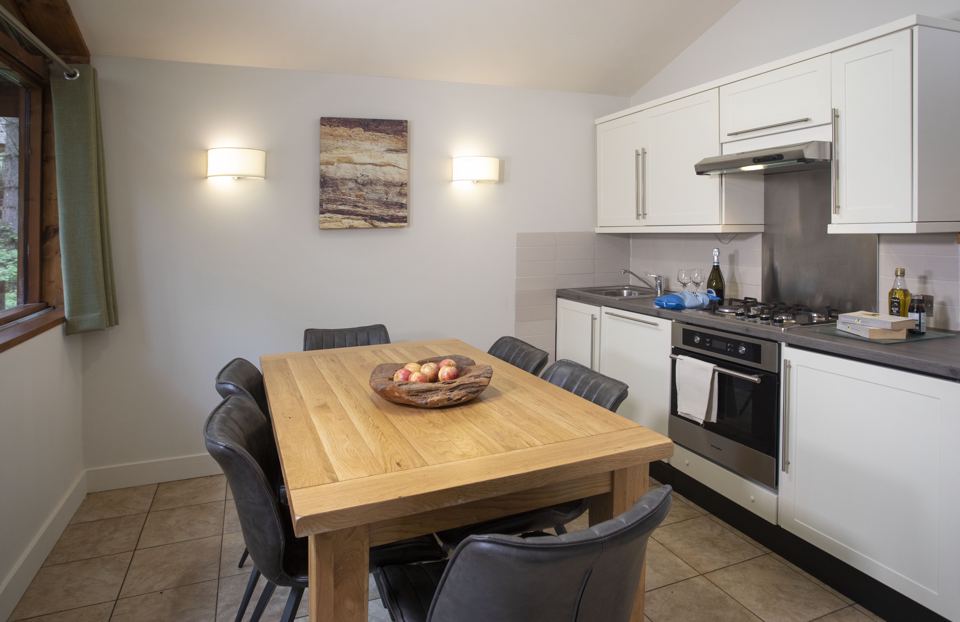 Kitchen and dining table