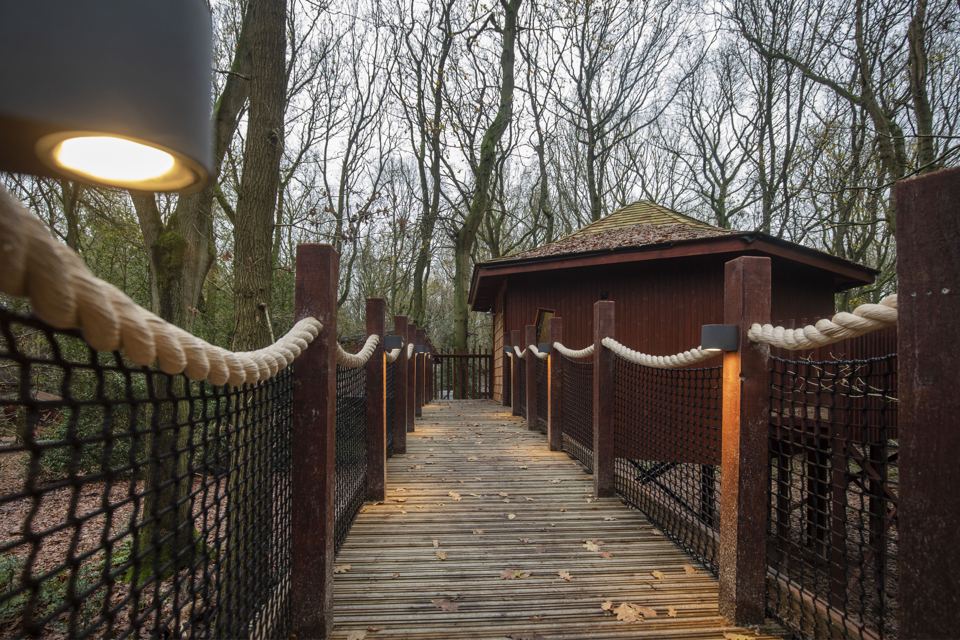 Treehouse walkway