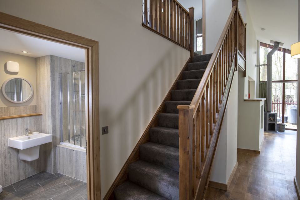 Staircase and hallway