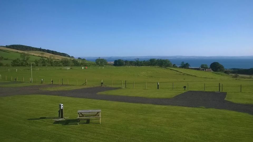 Pitches looking to the Forth