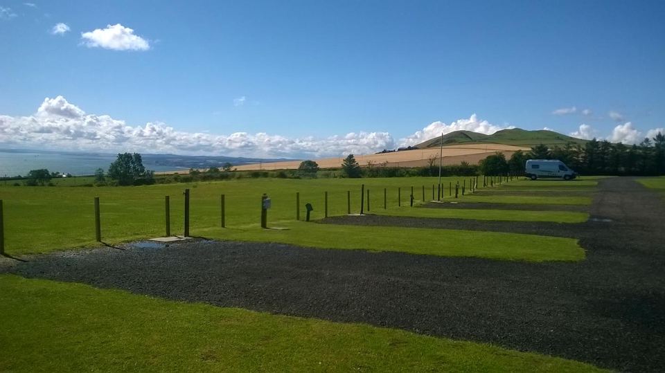 Gravel pitches and Fife hills